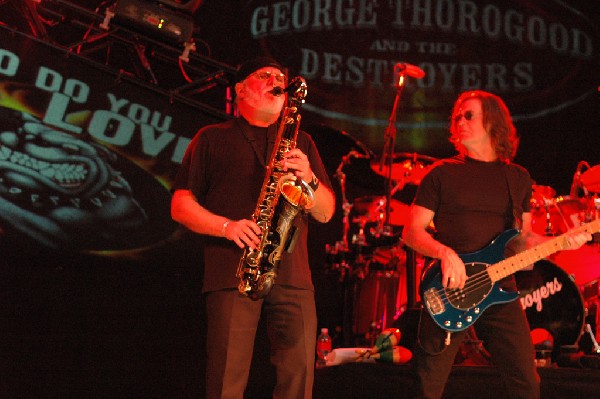 George Thorogood and The Destroyers at Stubb's Bar-B-Q in Austin, Texas