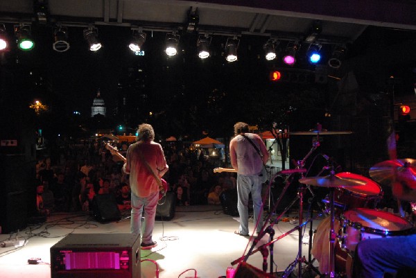 The Meat Puppets perform at the Republic of Texas Bike Rally in Austin, Tx