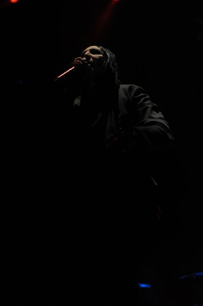 Marilyn Manson at the Mayhem Festival 2009 at the AT&T Center, San Anto