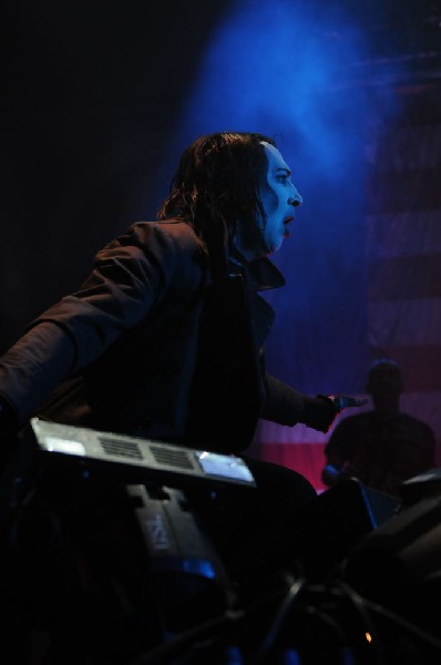 Marilyn Manson at the Mayhem Festival 2009 at the AT&T Center, San Anto