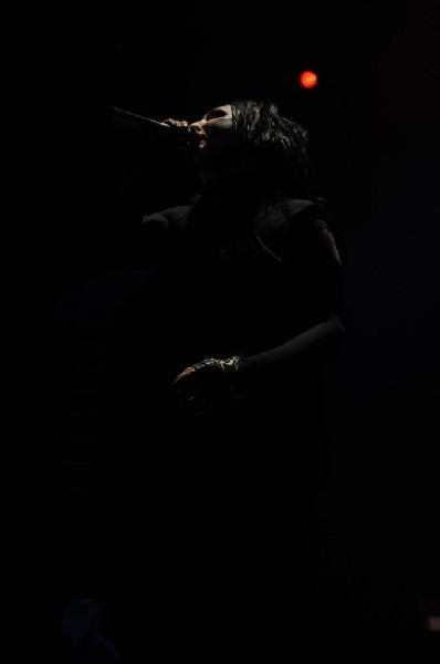 Marilyn Manson at the Mayhem Festival 2009 at the AT&T Center, San Anto