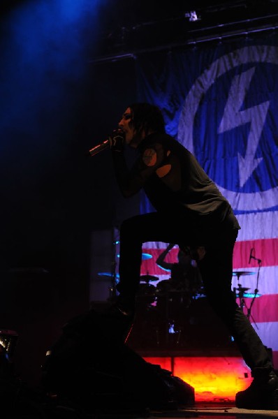 Marilyn Manson at the Mayhem Festival 2009 at the AT&T Center, San Anto