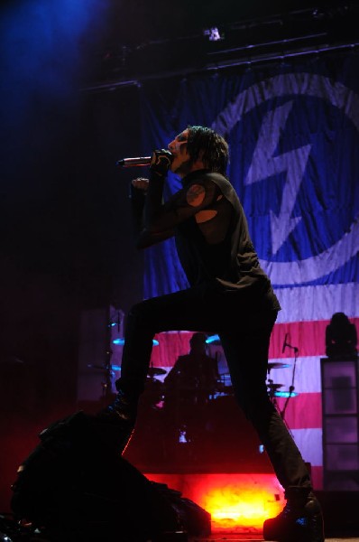 Marilyn Manson at the Mayhem Festival 2009 at the AT&T Center, San Anto