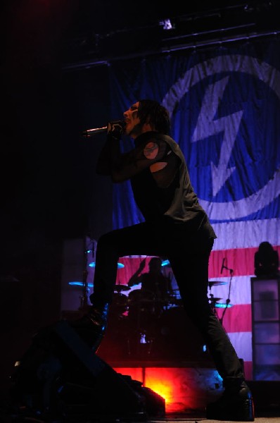 Marilyn Manson at the Mayhem Festival 2009 at the AT&T Center, San Anto