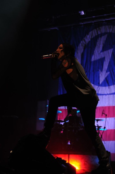 Marilyn Manson at the Mayhem Festival 2009 at the AT&T Center, San Anto