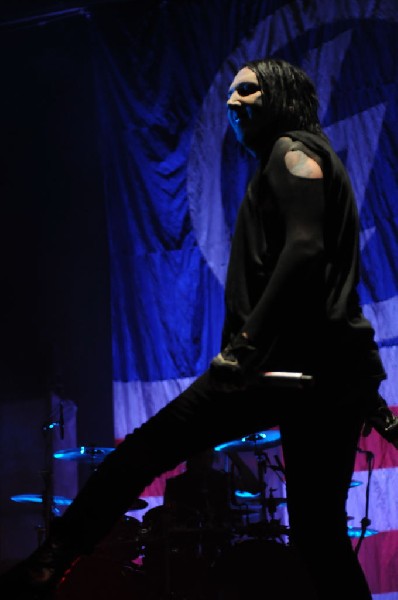 Marilyn Manson at the Mayhem Festival 2009 at the AT&T Center, San Anto