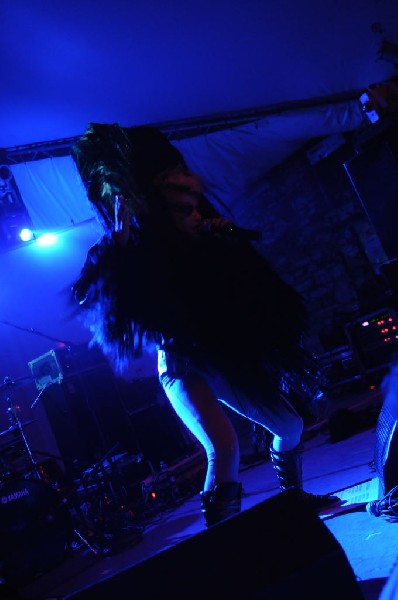 Peaches at Stubb's BarBQ, Austin, Texas - 10/31/09