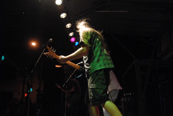 Podunk performs at the Republic of Texas Bike Rally in downtown Austin, Tex