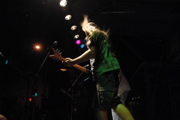 Podunk performs at the Republic of Texas Bike Rally in downtown Austin, Tex