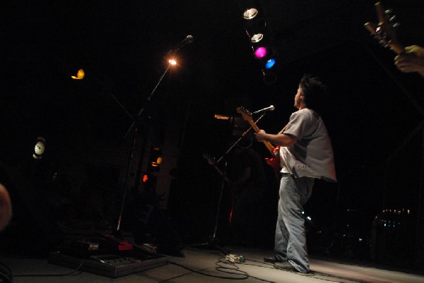 Podunk performs at the Republic of Texas Bike Rally in downtown Austin, Tex