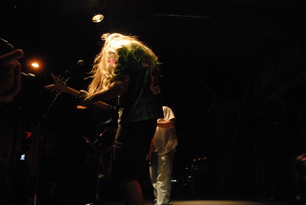 Podunk performs at the Republic of Texas Bike Rally in downtown Austin, Tex