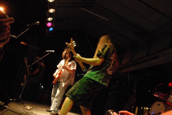 Podunk performs at the Republic of Texas Bike Rally in downtown Austin, Tex
