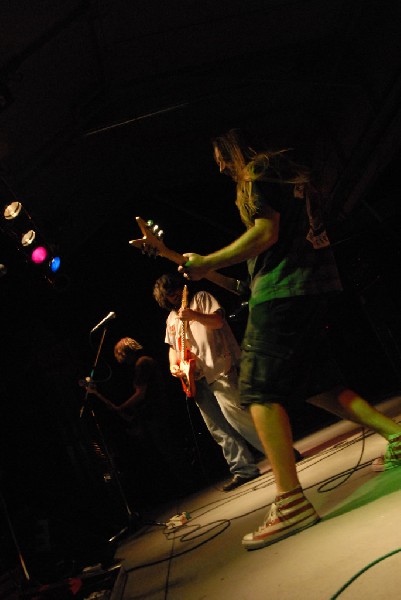 Podunk performs at the Republic of Texas Bike Rally in downtown Austin, Tex