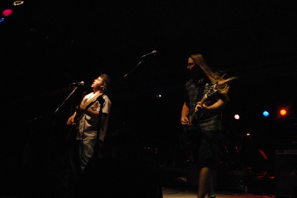 Podunk performs at the Republic of Texas Bike Rally in downtown Austin, Tex