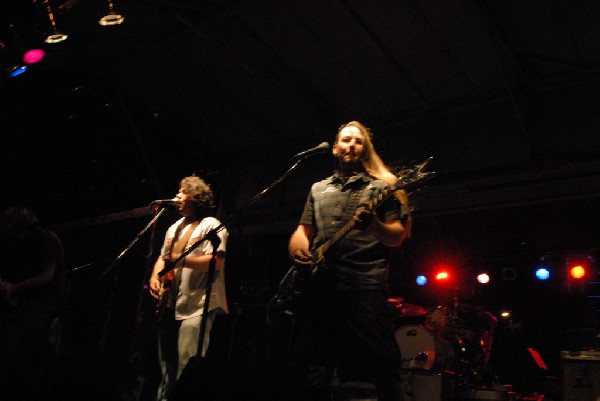 Podunk performs at the Republic of Texas Bike Rally in downtown Austin, Tex
