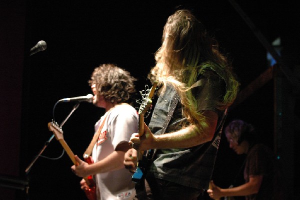 Podunk performs at the Republic of Texas Bike Rally in downtown Austin, Tex