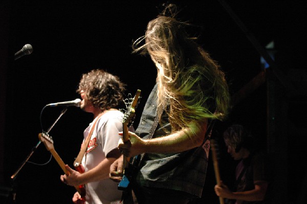 Podunk performs at the Republic of Texas Bike Rally in downtown Austin, Tex