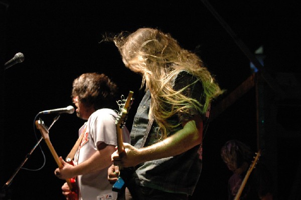 Podunk performs at the Republic of Texas Bike Rally in downtown Austin, Tex