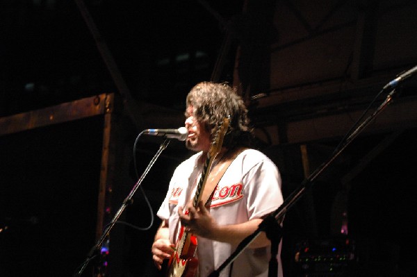 Podunk performs at the Republic of Texas Bike Rally in downtown Austin, Tex