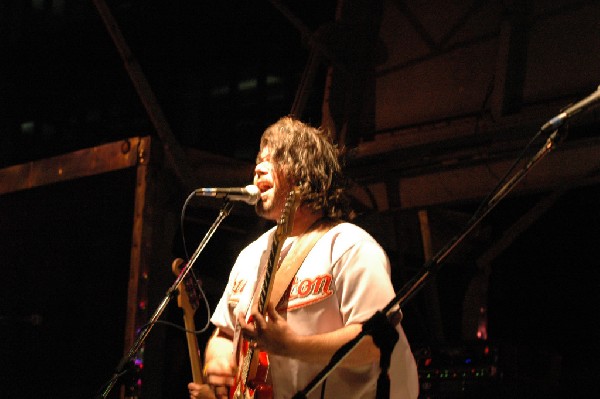 Podunk performs at the Republic of Texas Bike Rally in downtown Austin, Tex