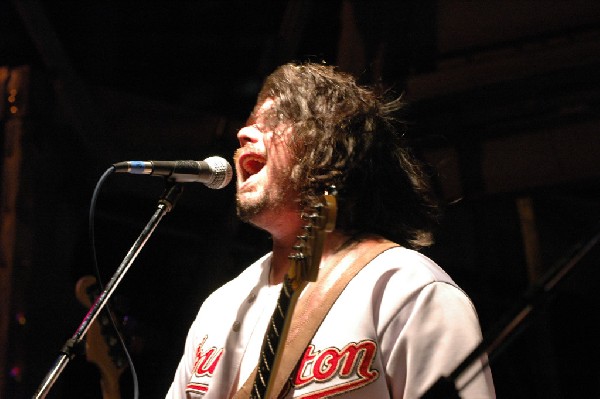 Podunk performs at the Republic of Texas Bike Rally in downtown Austin, Tex