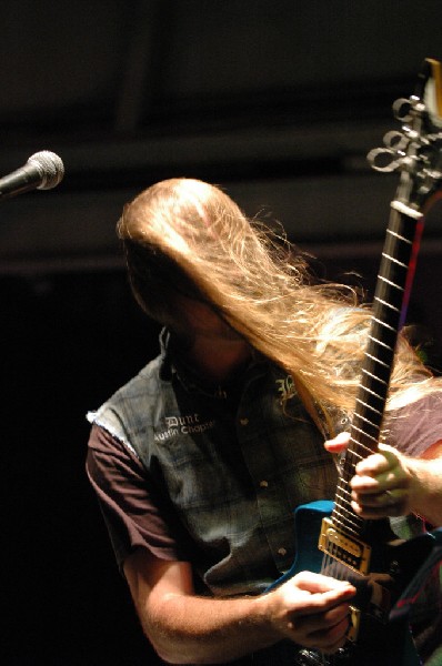 Podunk performs at the Republic of Texas Bike Rally in downtown Austin, Tex