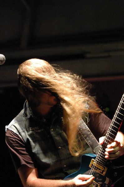 Podunk performs at the Republic of Texas Bike Rally in downtown Austin, Tex