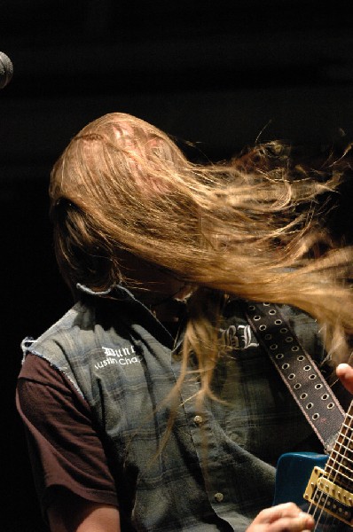 Podunk performs at the Republic of Texas Bike Rally in downtown Austin, Tex