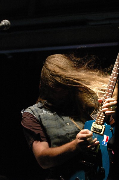 Podunk performs at the Republic of Texas Bike Rally in downtown Austin, Tex