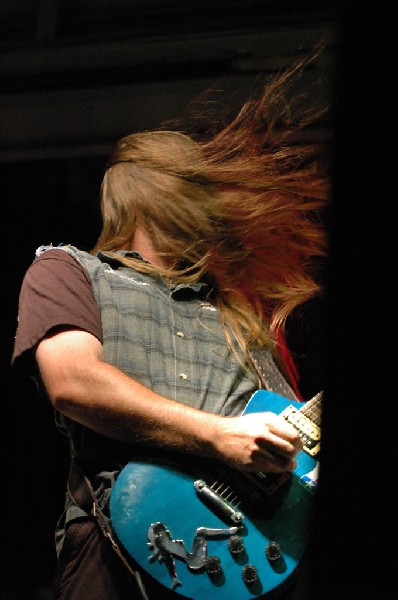 Podunk performs at the Republic of Texas Bike Rally in downtown Austin, Tex