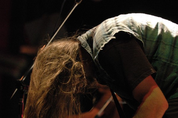Podunk performs at the Republic of Texas Bike Rally in downtown Austin, Tex