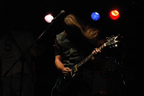 Podunk performs at the Republic of Texas Bike Rally in downtown Austin, Tex