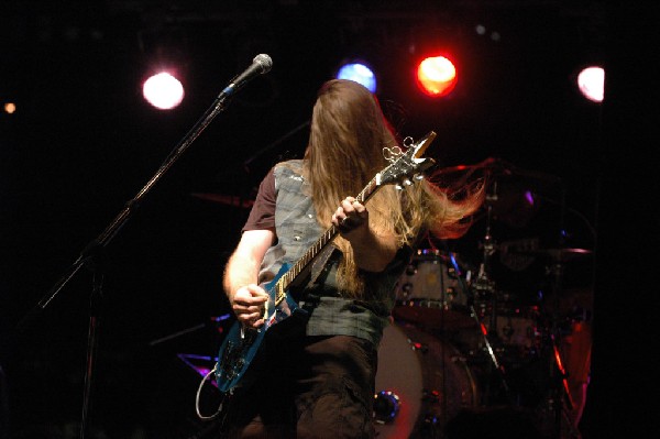 Podunk performs at the Republic of Texas Bike Rally in downtown Austin, Tex