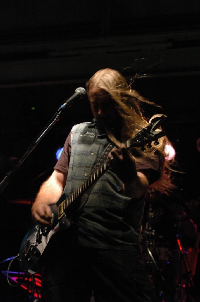 Podunk performs at the Republic of Texas Bike Rally in downtown Austin, Tex