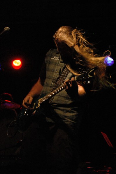 Podunk performs at the Republic of Texas Bike Rally in downtown Austin, Tex