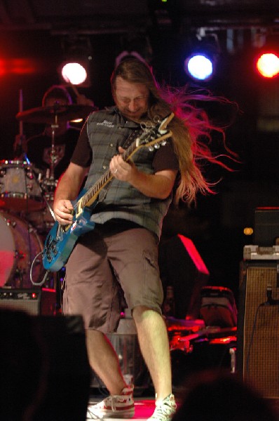 Podunk performs at the Republic of Texas Bike Rally in downtown Austin, Tex
