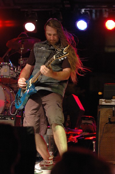 Podunk performs at the Republic of Texas Bike Rally in downtown Austin, Tex