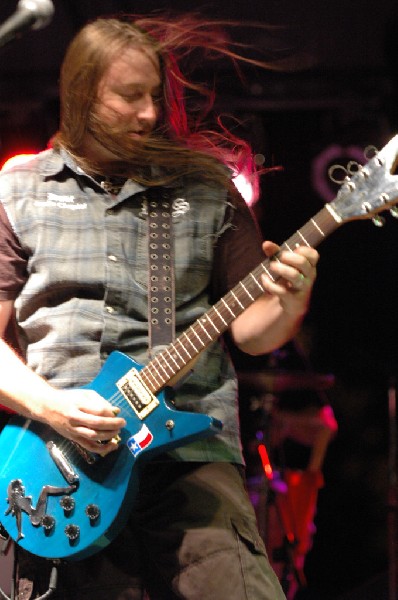 Podunk performs at the Republic of Texas Bike Rally in downtown Austin, Tex