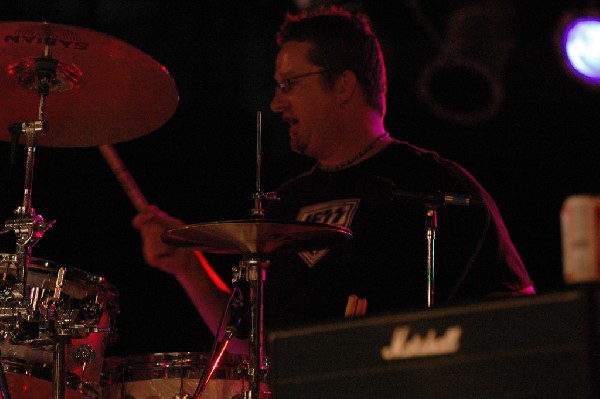 Podunk performs at the Republic of Texas Bike Rally in downtown Austin, Tex