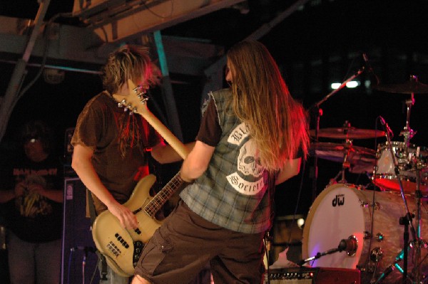 Podunk performs at the Republic of Texas Bike Rally in downtown Austin, Tex