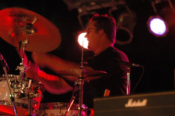 Podunk performs at the Republic of Texas Bike Rally in downtown Austin, Tex