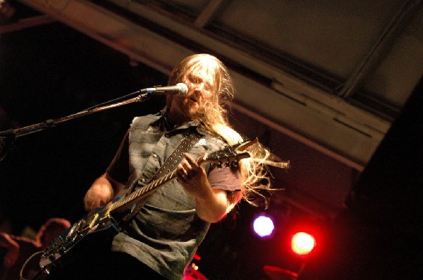 Podunk performs at the Republic of Texas Bike Rally in downtown Austin, Tex