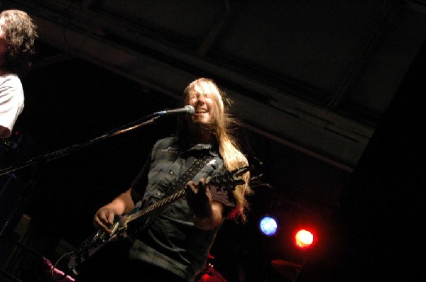 Podunk performs at the Republic of Texas Bike Rally in downtown Austin, Tex