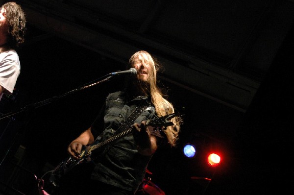 Podunk performs at the Republic of Texas Bike Rally in downtown Austin, Tex