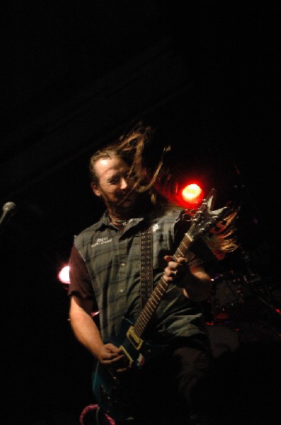 Podunk performs at the Republic of Texas Bike Rally in downtown Austin, Tex