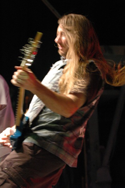 Podunk performs at the Republic of Texas Bike Rally in downtown Austin, Tex