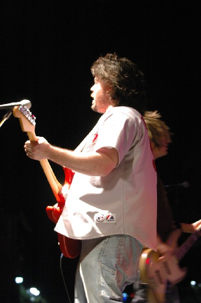 Podunk performs at the Republic of Texas Bike Rally in downtown Austin, Tex