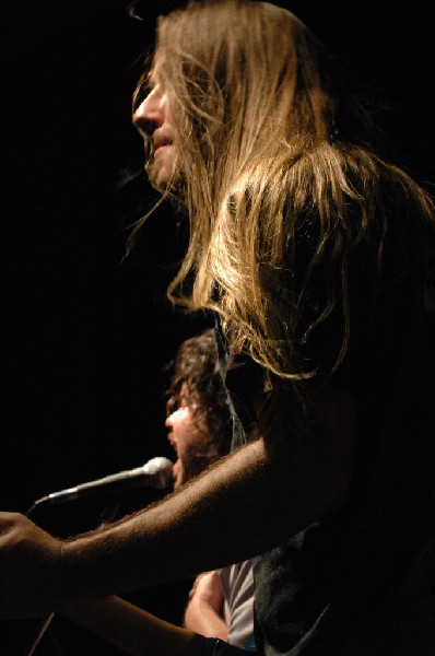Podunk performs at the Republic of Texas Bike Rally in downtown Austin, Tex