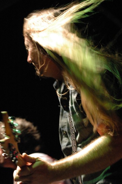 Podunk performs at the Republic of Texas Bike Rally in downtown Austin, Tex