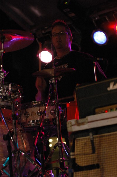 Podunk performs at the Republic of Texas Bike Rally in downtown Austin, Tex